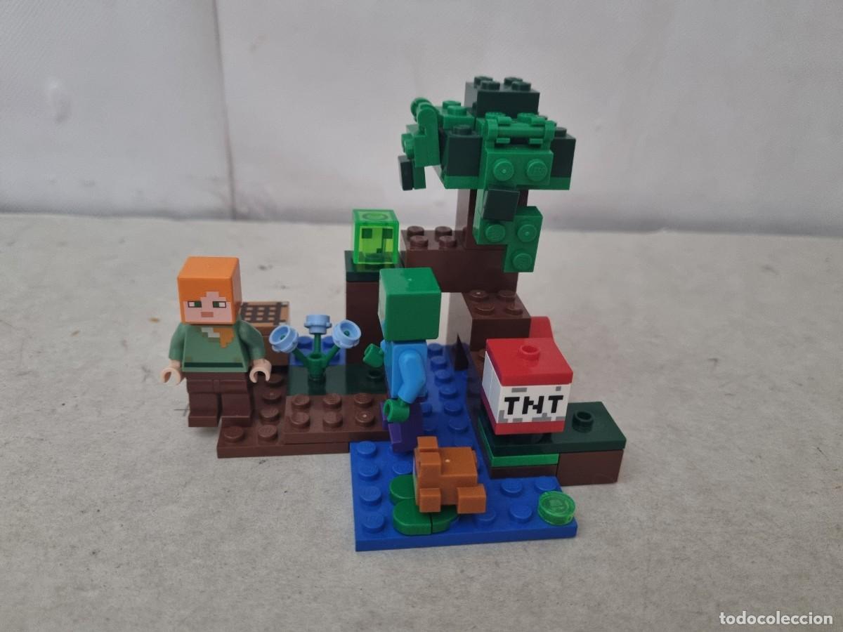 Juegos construcci&oacute;n - LEGO: Lote Lego minecraft Ref 21240 Ref 30432 y Ref 21178 - Foto 5