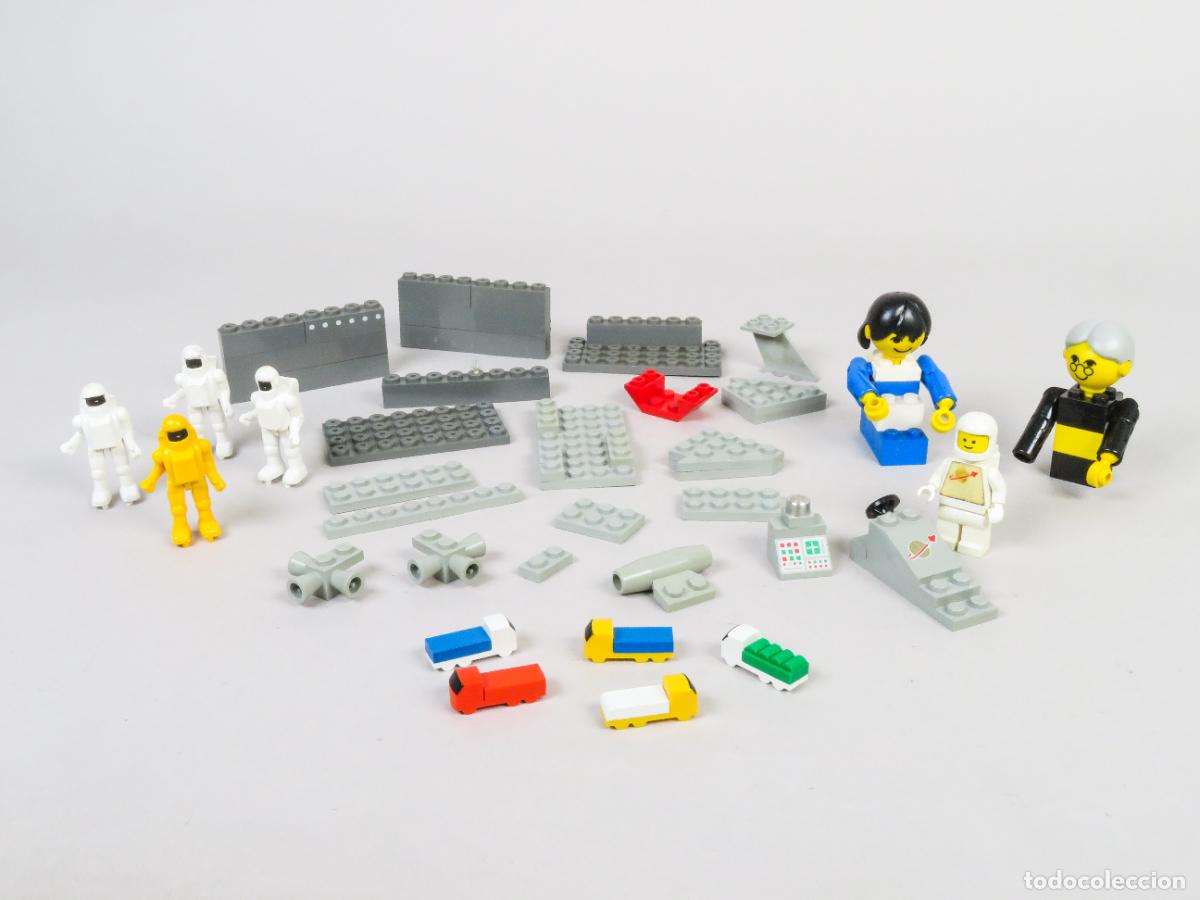 Juegos construcci&oacute;n - LEGO: Lote Lego astronautas abuela ni&ntilde;a y piezas a&ntilde;os 80 - 90