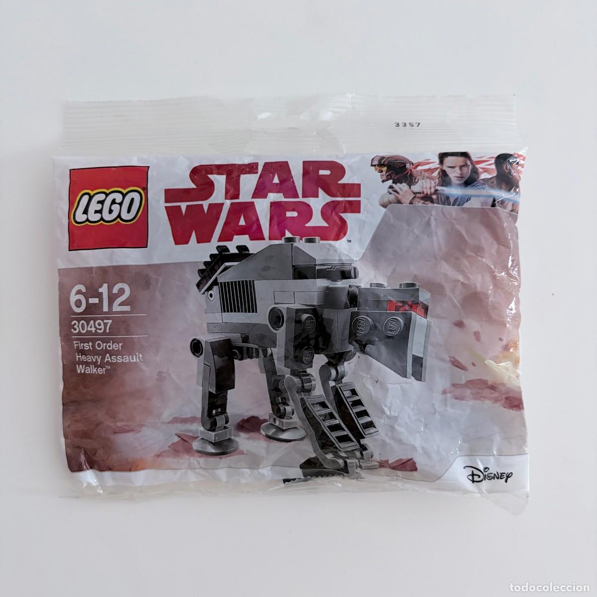 Juegos construcci&oacute;n - LEGO: Set Star Wars Disney Lego 30497 First Order Heavy Assault Walker 2017 nuevo sin abrir