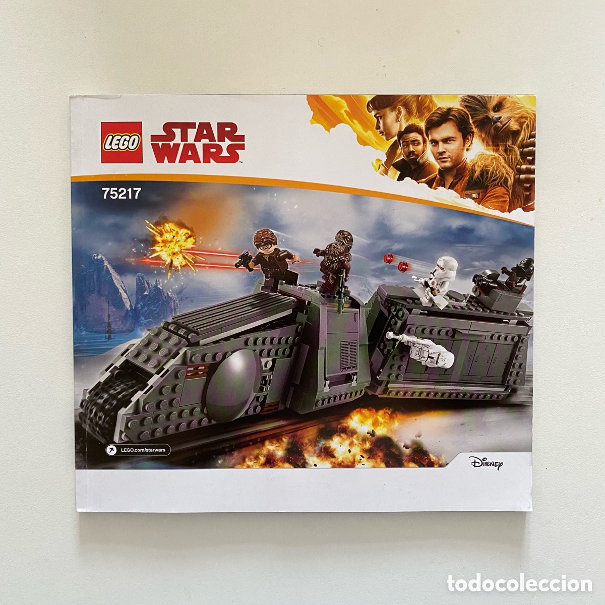 Juegos construcci&oacute;n - LEGO: Lego Star Wars Solo: Manual de instrucciones del set 75217-1 Imperial Conveyex Transport. (2018)