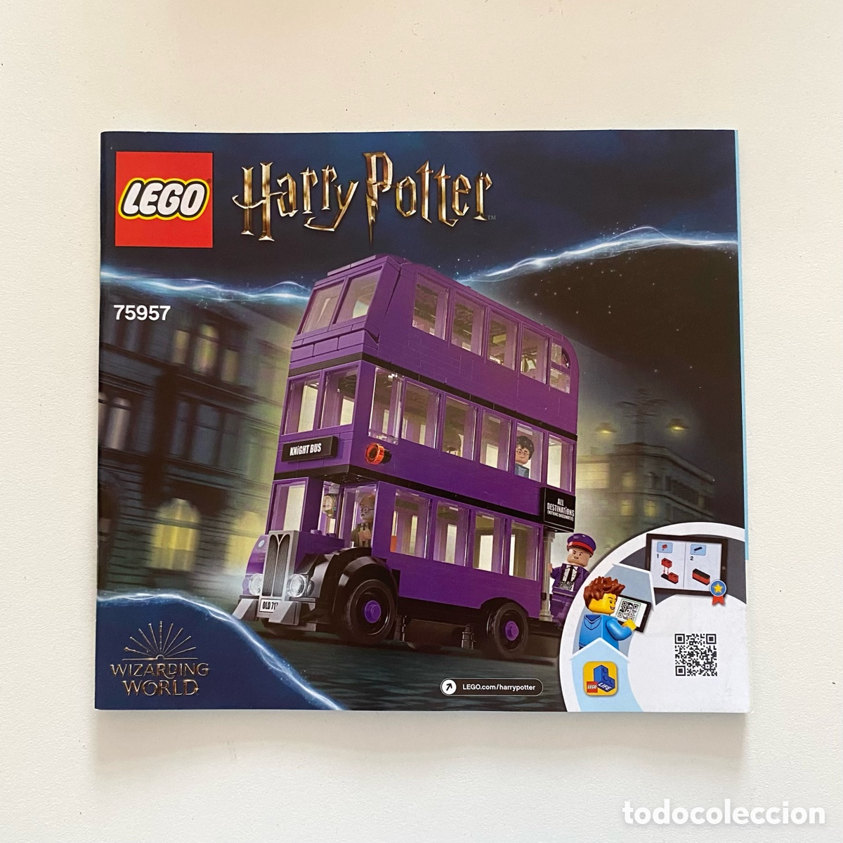 Juegos construcci&oacute;n - LEGO: Lego Harry Potter y el Prisionero de Azkaban: Manual de instrucciones set 75957-1 Autob&uacute;s Nocturno