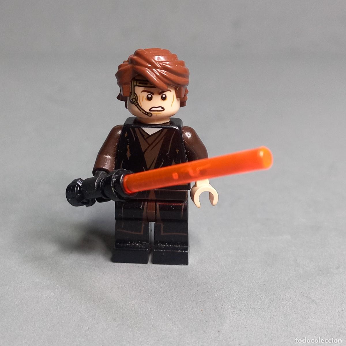 Juegos construcci&oacute;n - LEGO: Anakin Skywalker. Minifigura original LEGO del universo Star Wars