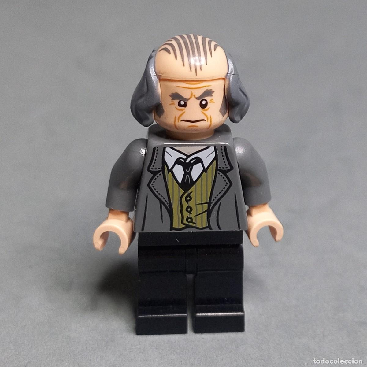 Spielzeug zum Bauen - LEGO: Argus Filch es el vigilante y celador de Hogwarts minifigura original LEGO Harry Potter
