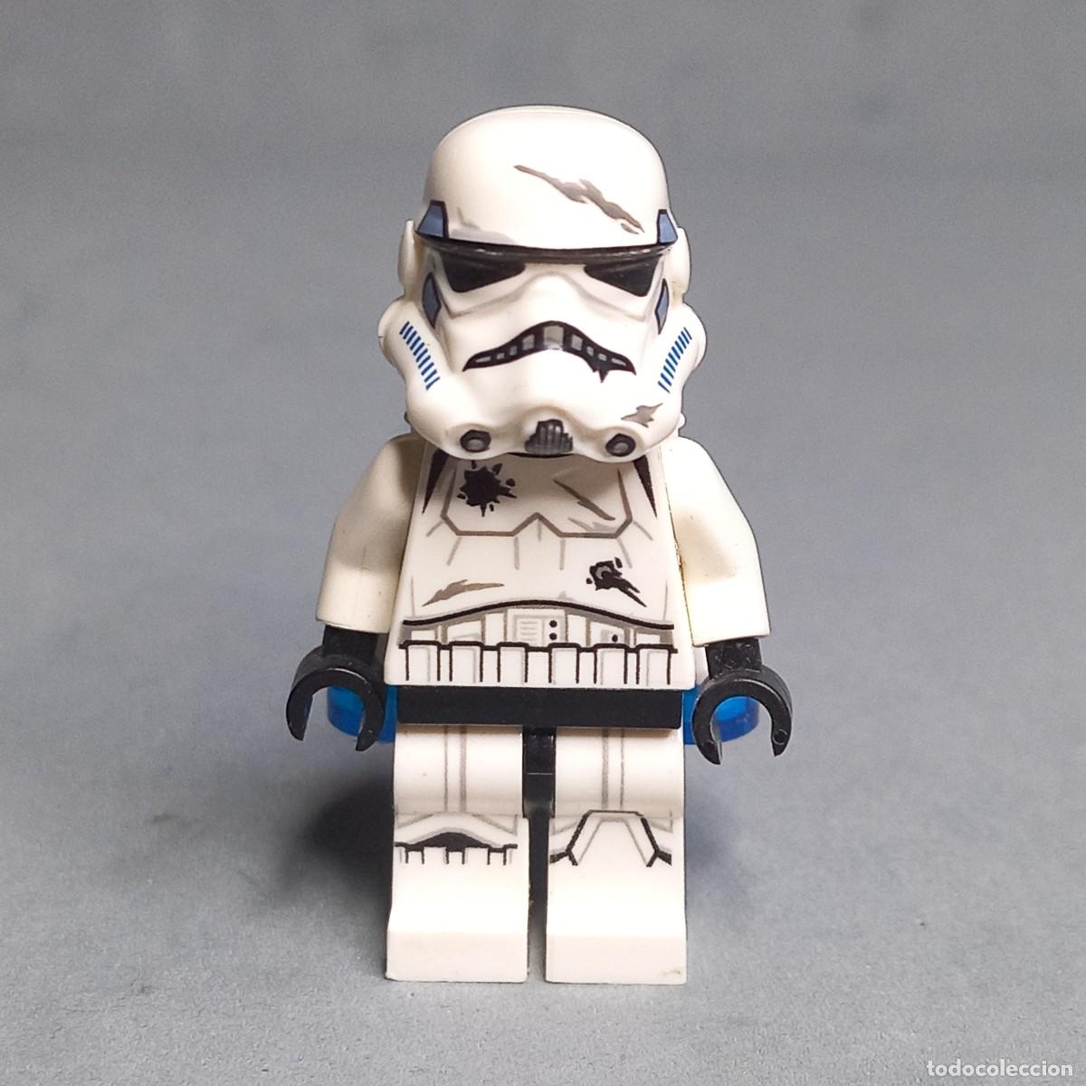 Soldado Imperial, Jet Pack Trooper. Minifigura original LEGO del universo Star Wars