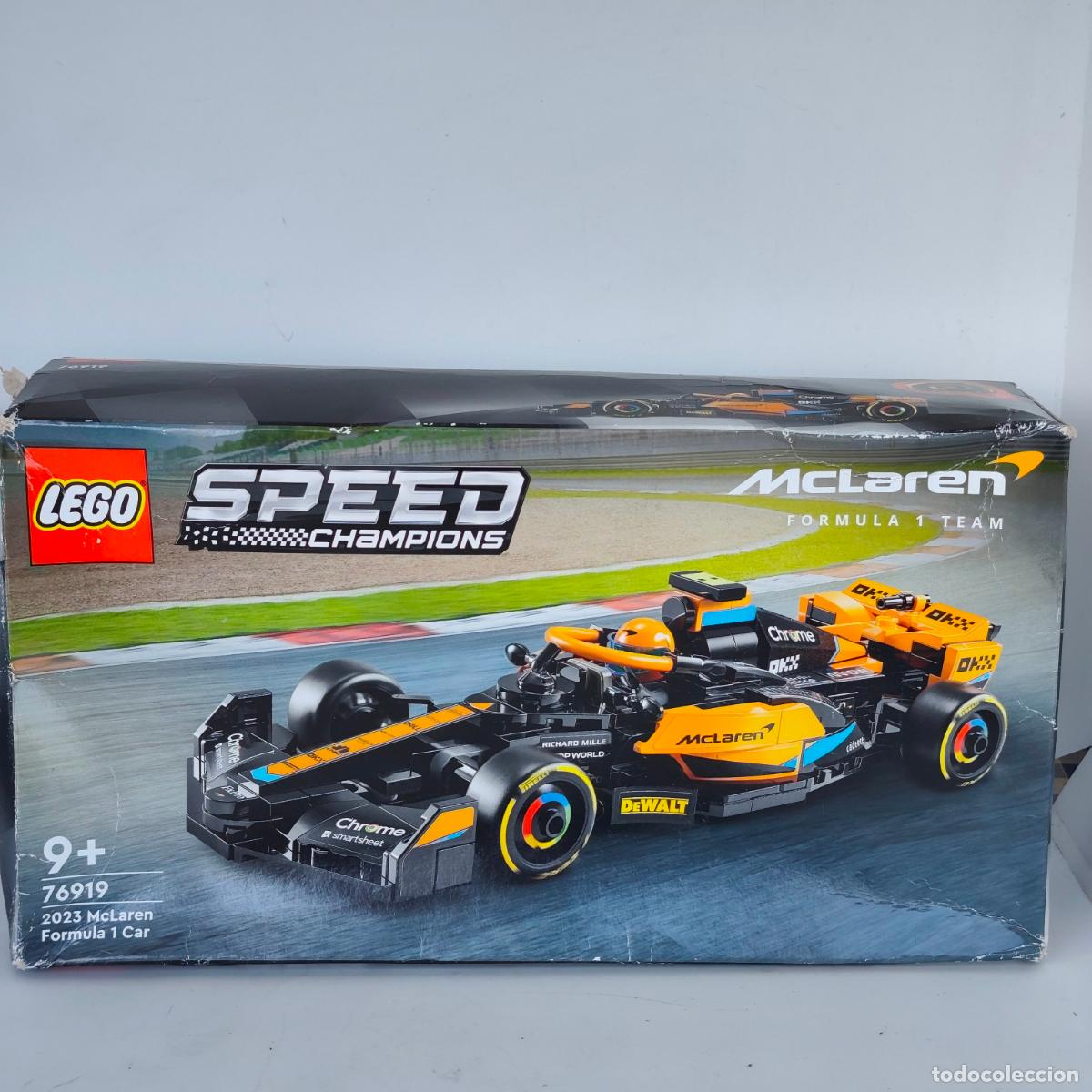 Juegos construcci&oacute;n - LEGO: MCLAREN FORMULA 1 TEAMS LEGO - SPEED CHAMPIONS - 76919 - COCHE / FIGURA / CAJA + INSTRUCCIONES