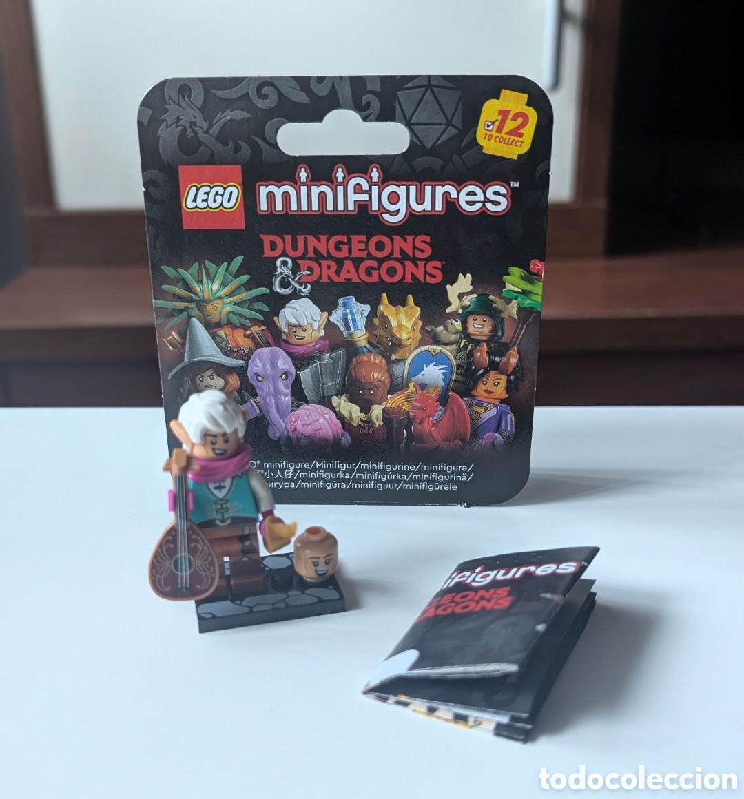Juegos construcci&oacute;n - LEGO: LEGO Minifigures Dungeons & Dragons 71047-9 Bardo Elfo + folleto y caja original