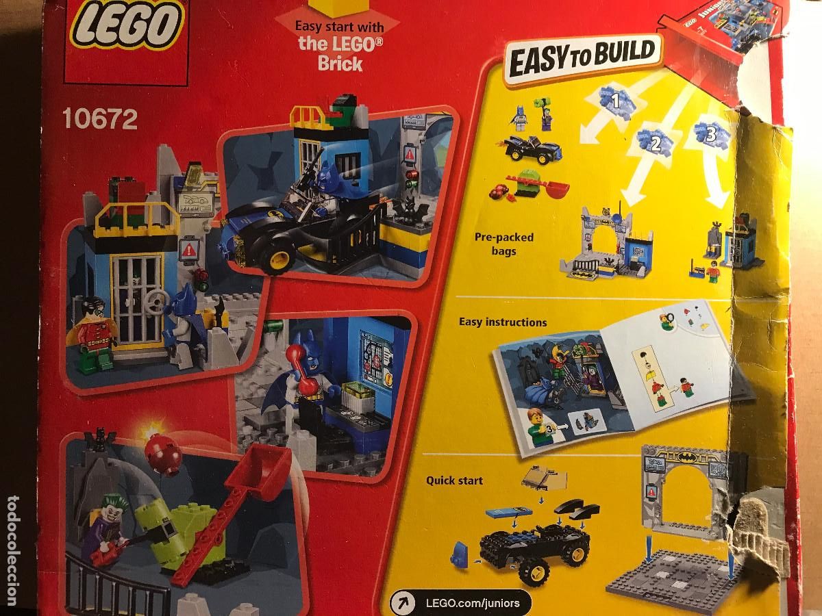Juegos construcci&oacute;n - LEGO: Lego. 10672. Batman. Juniors. - Foto 4