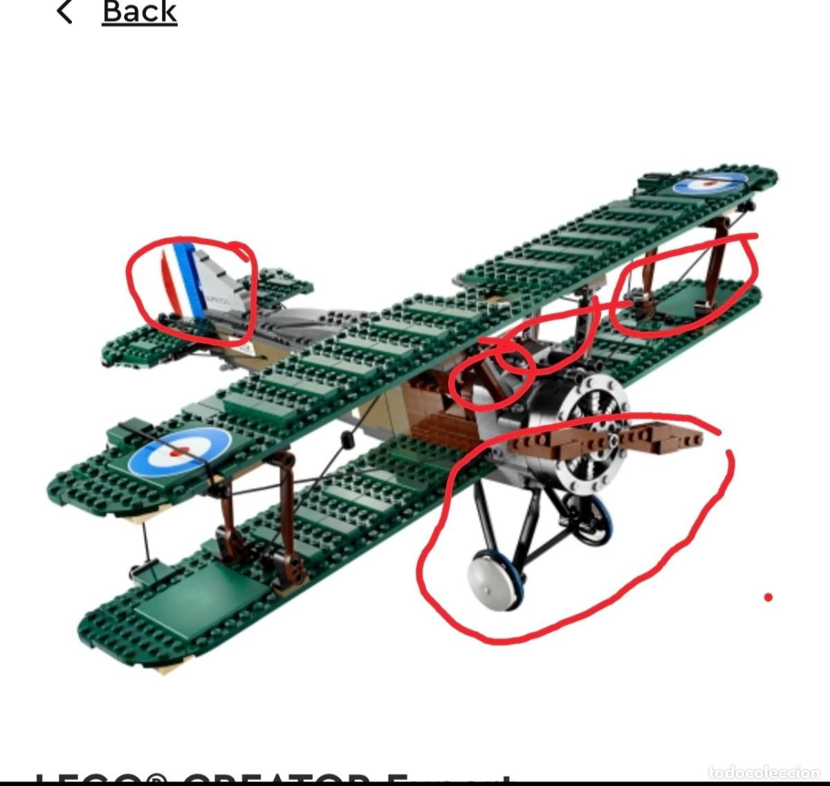 Juegos construcci&oacute;n - LEGO: Lego creator expert Sopwith Camel 10226 - Foto 14