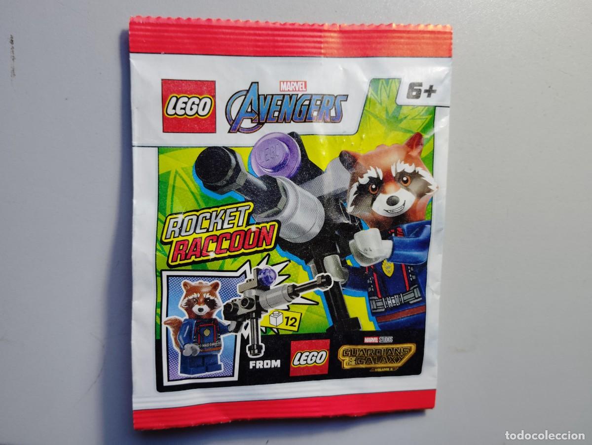Juegos construcci&oacute;n - LEGO: LEGO. ORIGINAL. SUPERHEROES. ROCKET RACCOON. SOBRE PAPEL. NUEVO