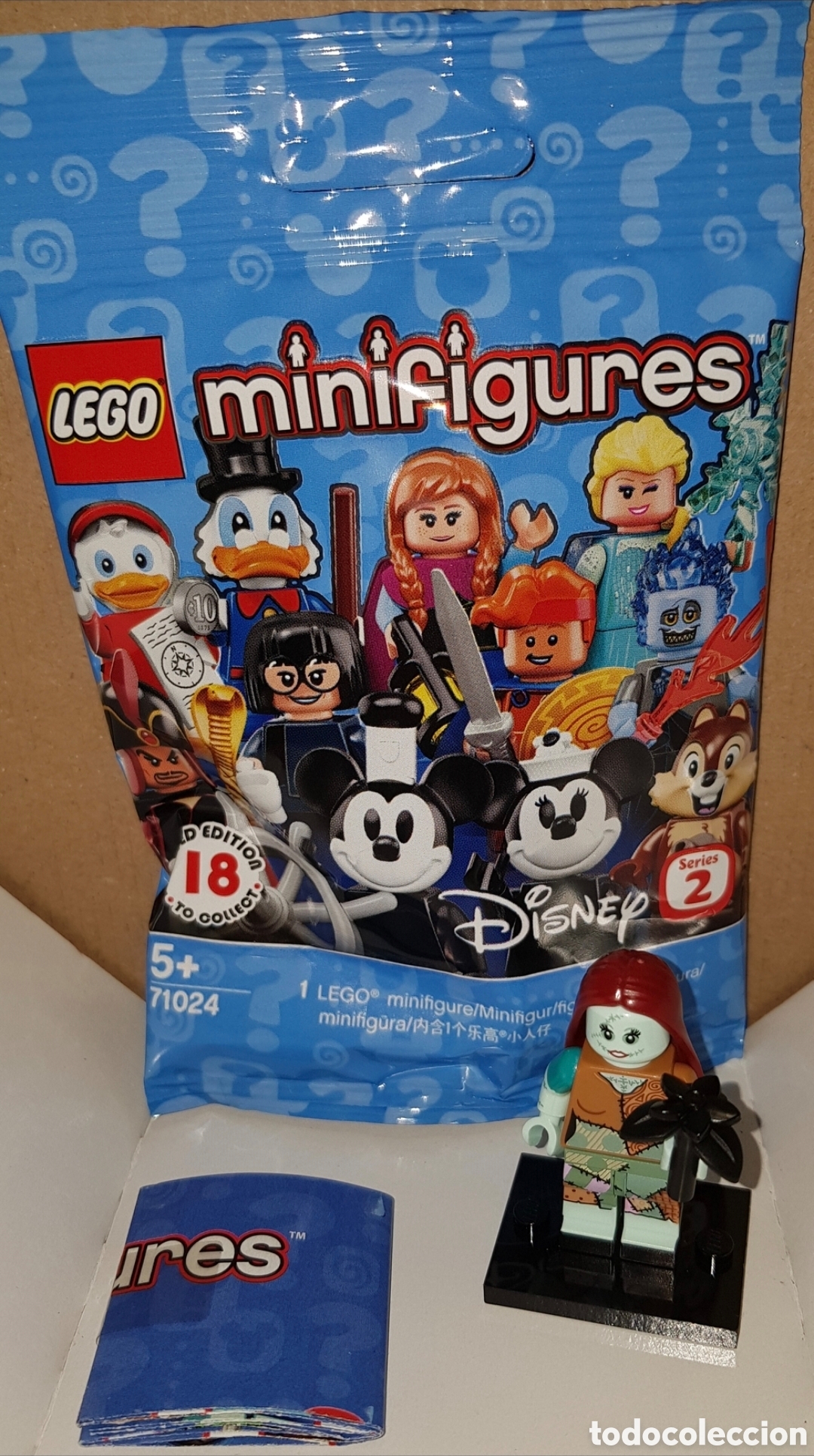 Juegos construcci&oacute;n - LEGO: Minifigura Disney sobre sorpresa serie 2 Lego original Sally pesadilla antes de Navidad Halloween
