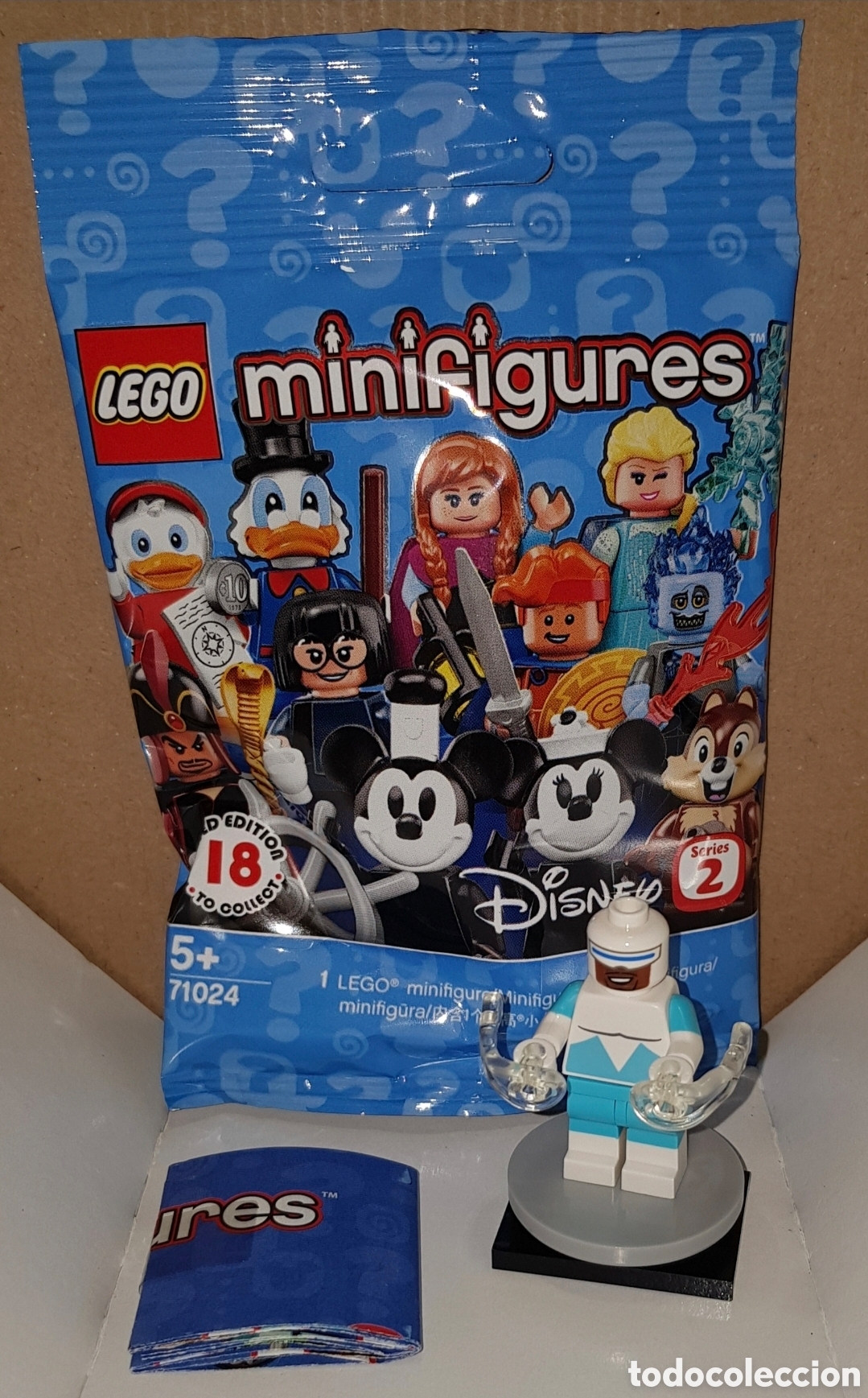 Juegos construcci&oacute;n - LEGO: Minifigura Lego Disney serie 2 Frozono Lucio Los Incre&iacute;bles