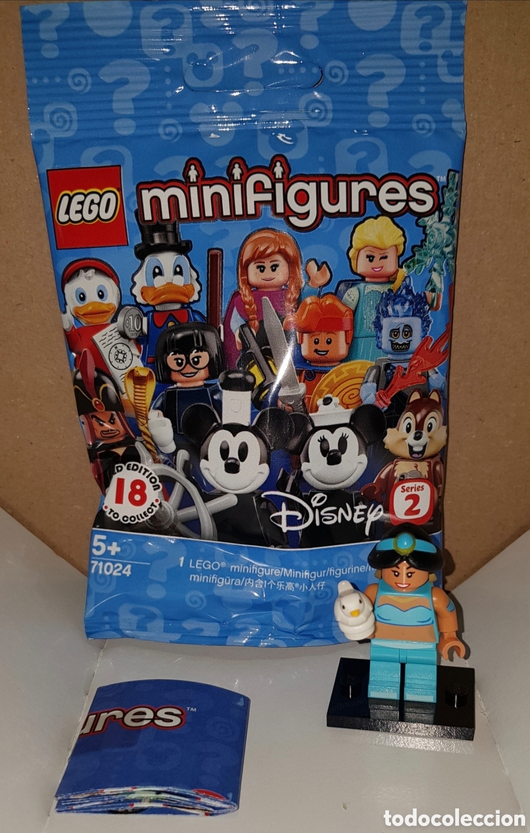 Spielzeug zum Bauen - LEGO: Minifigura Lego Disney serie 2 Jasmine de Aladdin