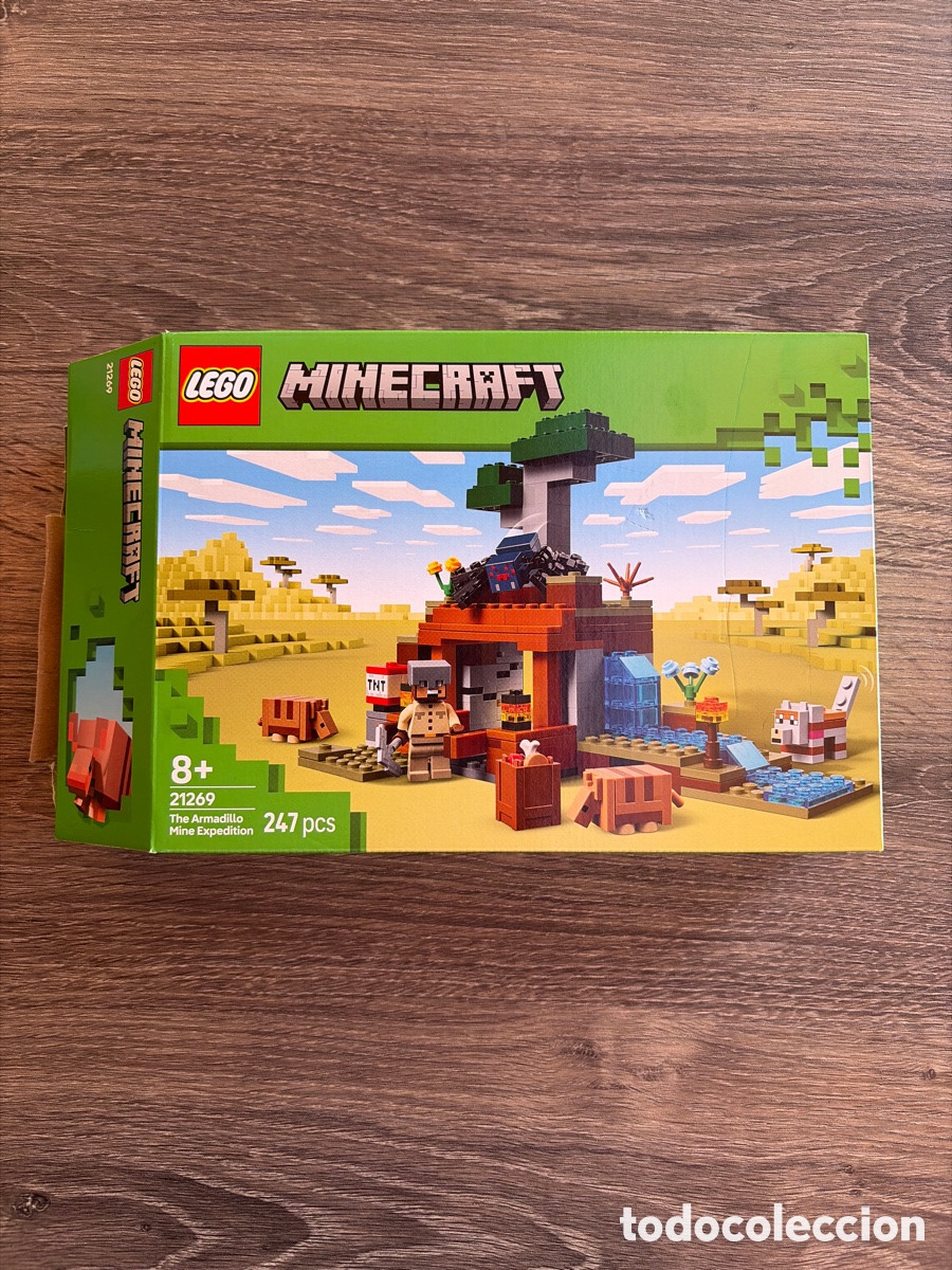 Spielzeug zum Bauen - LEGO: LEGO CAJA VACIA MINECRAFT 21269 THE ARMADILLO MINE EXPEDITION