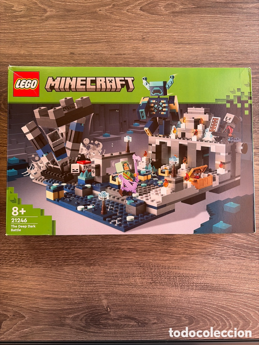 Juegos construcci&oacute;n - LEGO: LEGO CAJA VACIA MINECRAFT 21246 THE DEEP DARK BATTLE