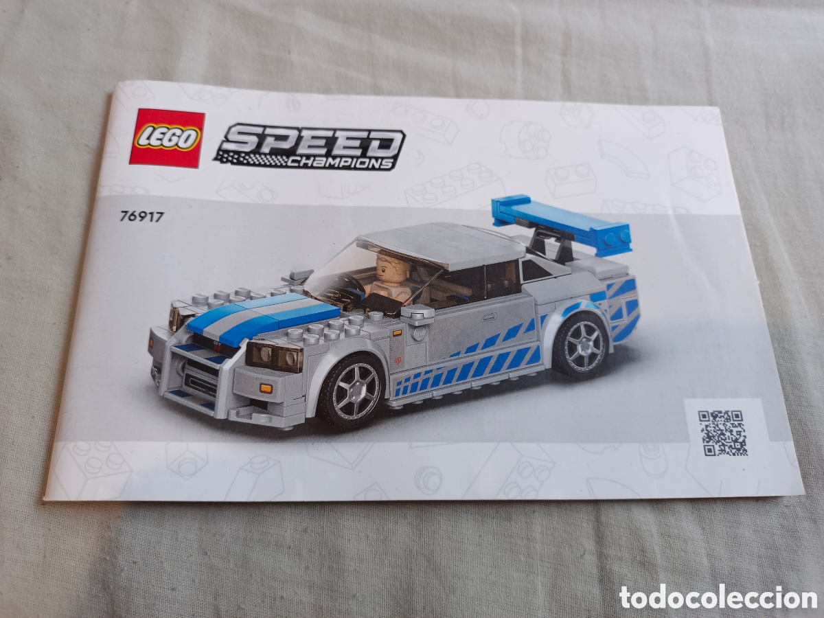 Juegos construcci&oacute;n - LEGO: Manual lego speed 76917 nissan skyline GT-R