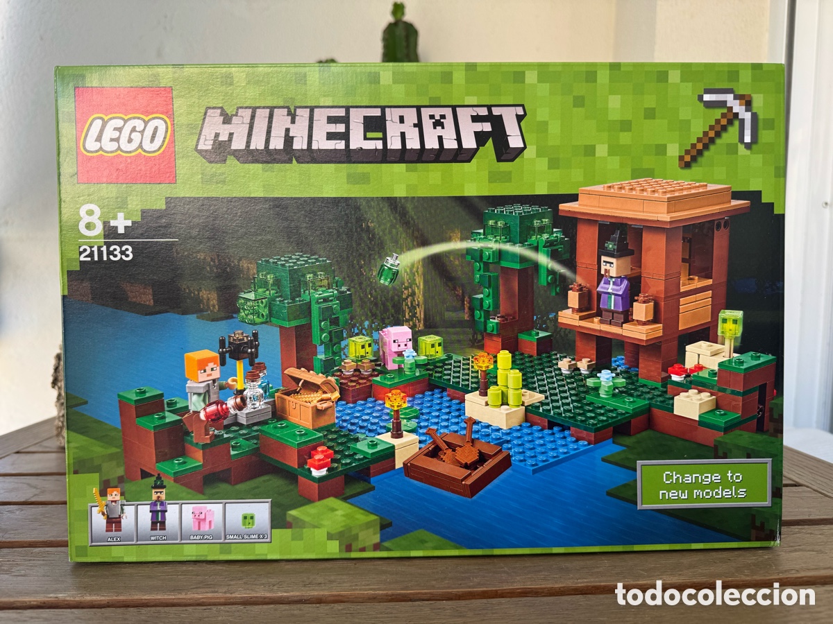 Juegos construcci&oacute;n - LEGO: LEGO Minecraft 21133 La Caba&ntilde;a de la Bruja