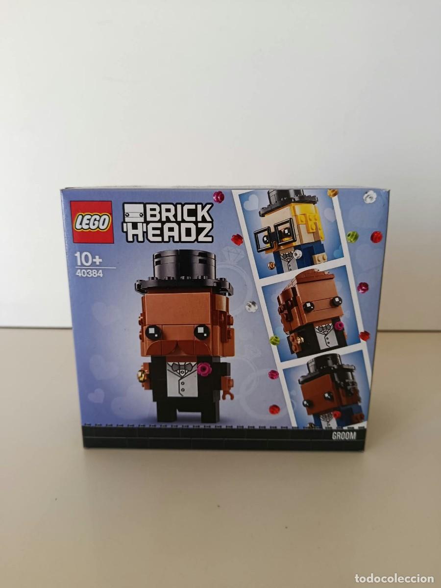 Juegos construcci&oacute;n - LEGO: Lego 40384 BrickHeadz Sposo di Nozze Groom Sigillato Ritirato