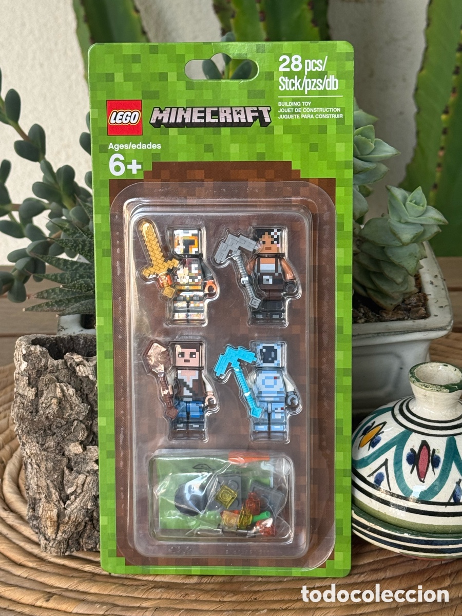 Juegos construcci&oacute;n - LEGO: LEGO Minecraft Skin Pack 2 853610 Nuevo