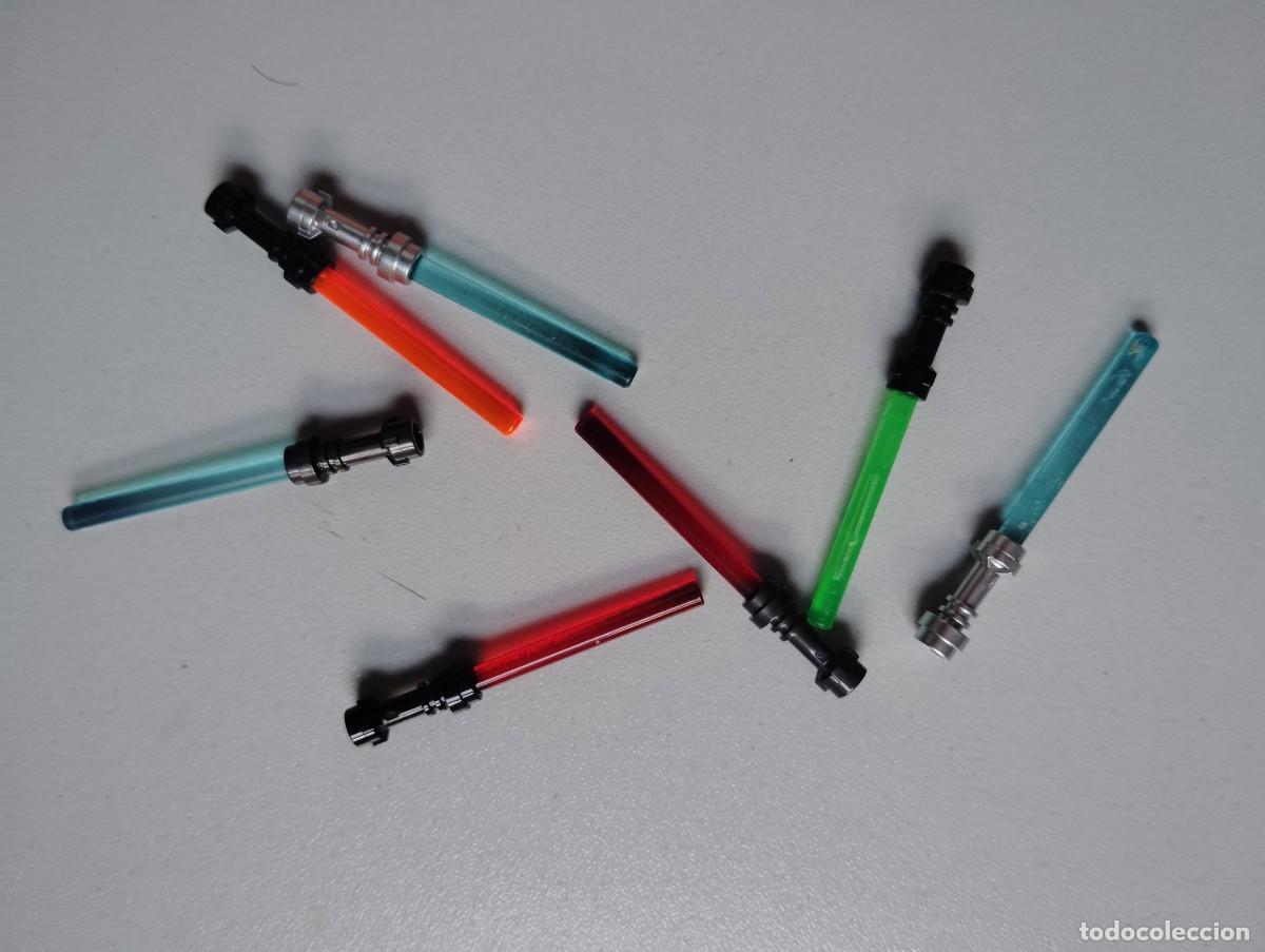 Juegos construcci&oacute;n - LEGO: LEGO. ORIGINAL. STAR WARS. LOTE ESPADAS LASER. USADO
