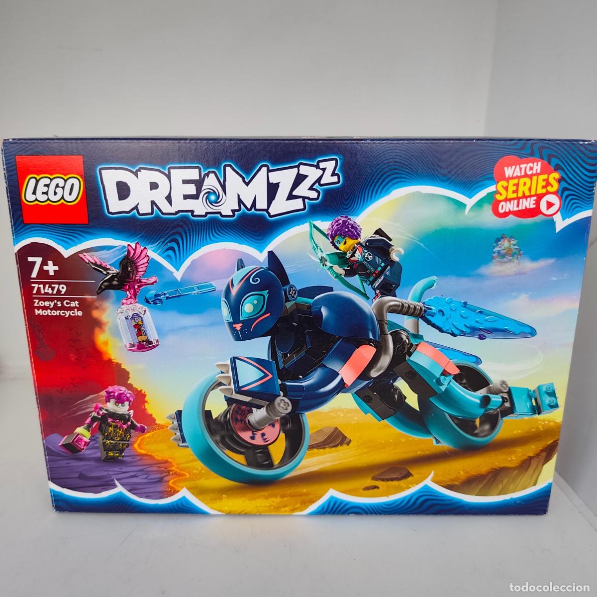 Juegos construcci&oacute;n - LEGO: LEGO DREAMZzz Moto Felina de Zoey de Juguete con 2 Minifiguras de Personajes
