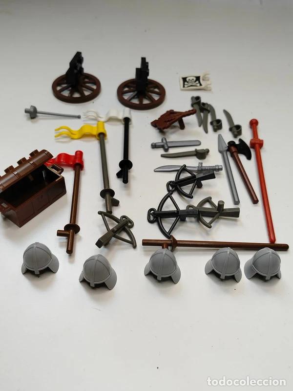 Juegos construcci&oacute;n - LEGO: Lote accesorios Medieval Lego Original