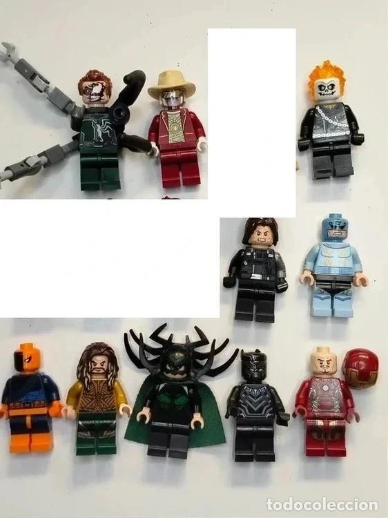 Juegos construcci&oacute;n - LEGO: Lote 10 figuras Lego original