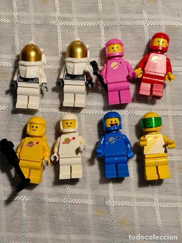 Juegos construcci&oacute;n - LEGO: Lote 8 figuras espacio Lego