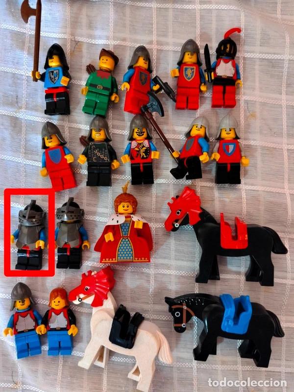 Juegos construcci&oacute;n - LEGO: Lote figuras medievales