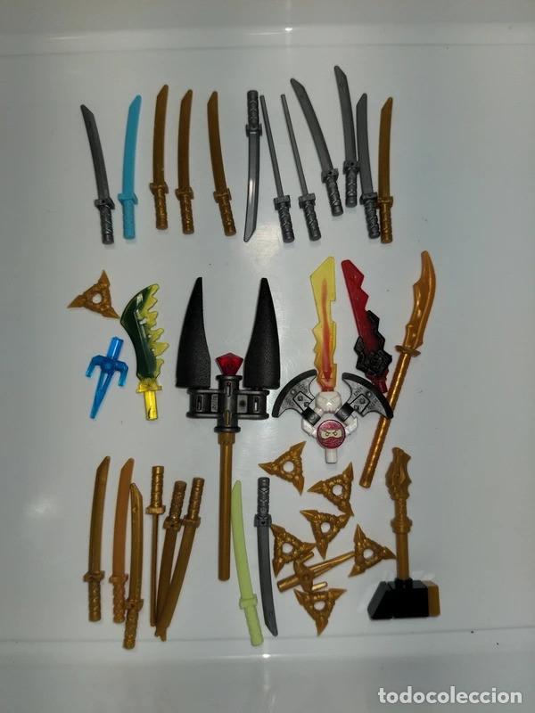 Juegos construcci&oacute;n - LEGO: Lote de armas Lego Ninjago Original