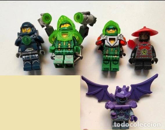 Juegos construcci&oacute;n - LEGO: Lote 5 figuras Lego nexo