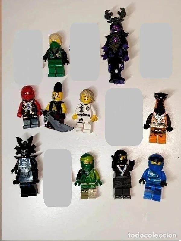 Juegos construcci&oacute;n - LEGO: Lote figuras lego ninjago original