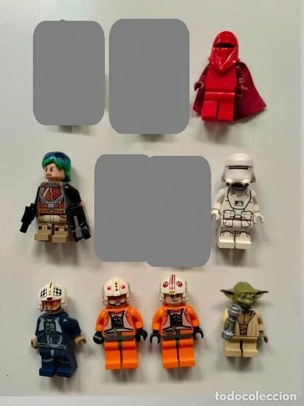 Juegos construcci&oacute;n - LEGO: Lote 7 figuras star wars