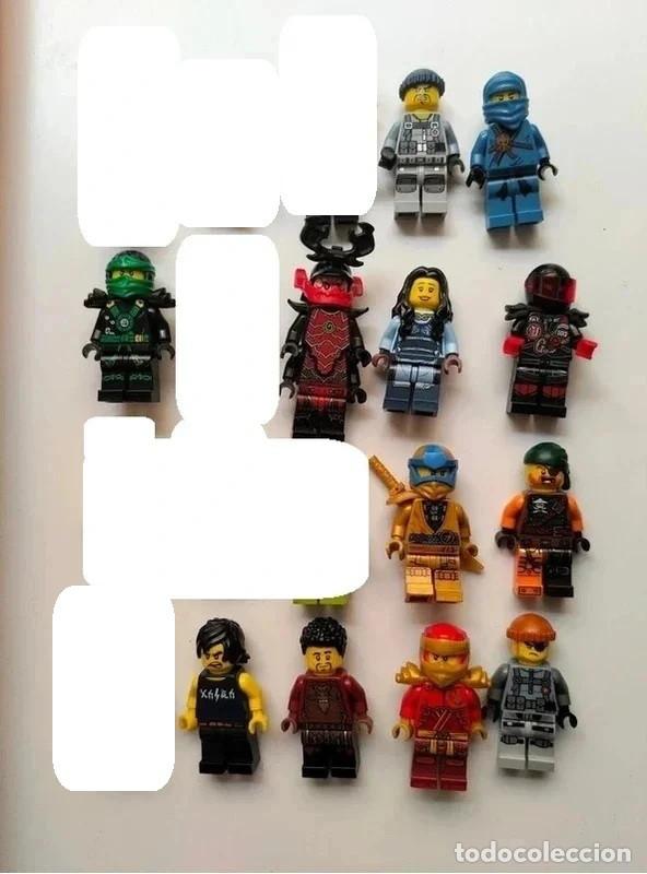 Jeux construction - LEGO: Lote 12 figuras Ninjago original excelente