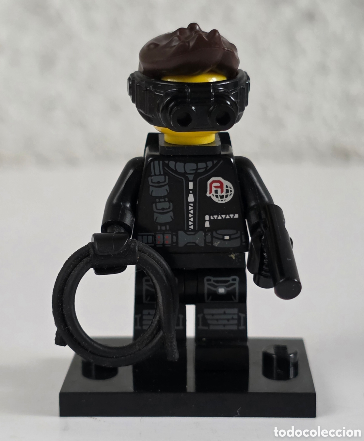 Giochi costruzione - LEGO: Minifigura Agente Secreto Misi&oacute;n Imposible Visi&oacute;n Nocturna Pistola Mini LEGO Juguete Tom Cruise Cine