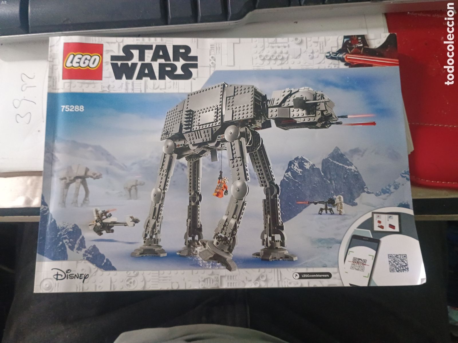 Juegos construcci&oacute;n - LEGO: LEGO 75288 Star Wars AT-AT INSTRUCCIONES