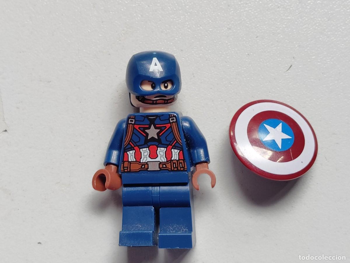 Juegos construcci&oacute;n - LEGO: LEGO. ORIGINAL. SUPERHEROES. CAPITAN AMERICA. SH1093. USADO (50)