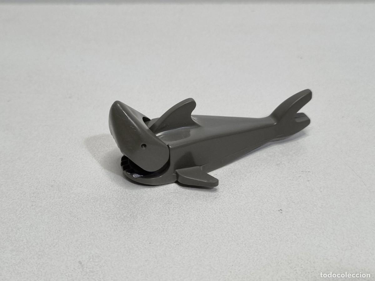 Juegos construcci&oacute;n - LEGO: Lego 2547 Animal Marino Antiguo Tiburon Gris Oscuro 1481 6104 Barco Pirata