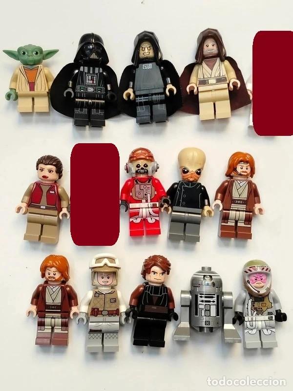 Jogos constru&ccedil;&atilde;o - LEGO: Lote figuras Lego original excelente estado