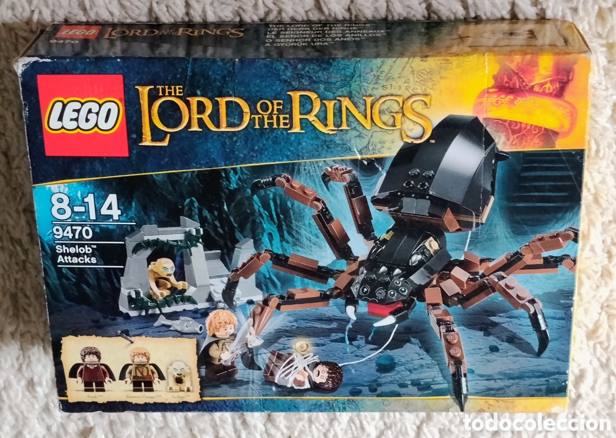 Juegos construcci&oacute;n - LEGO: LEGO El Se&ntilde;or de los Anillos 9470 - El Ataque de Ella-Lara&ntilde;a