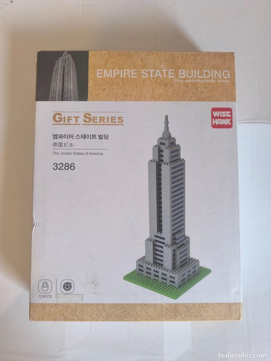Juegos construcci&oacute;n - LEGO: Maqueta Empire State Building Wise Hawk 723 piezas