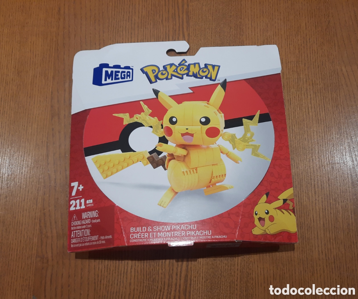 Juegos construcci&oacute;n - LEGO: Set de Construcci&oacute;n Mega Pok&eacute;mon Pikachu