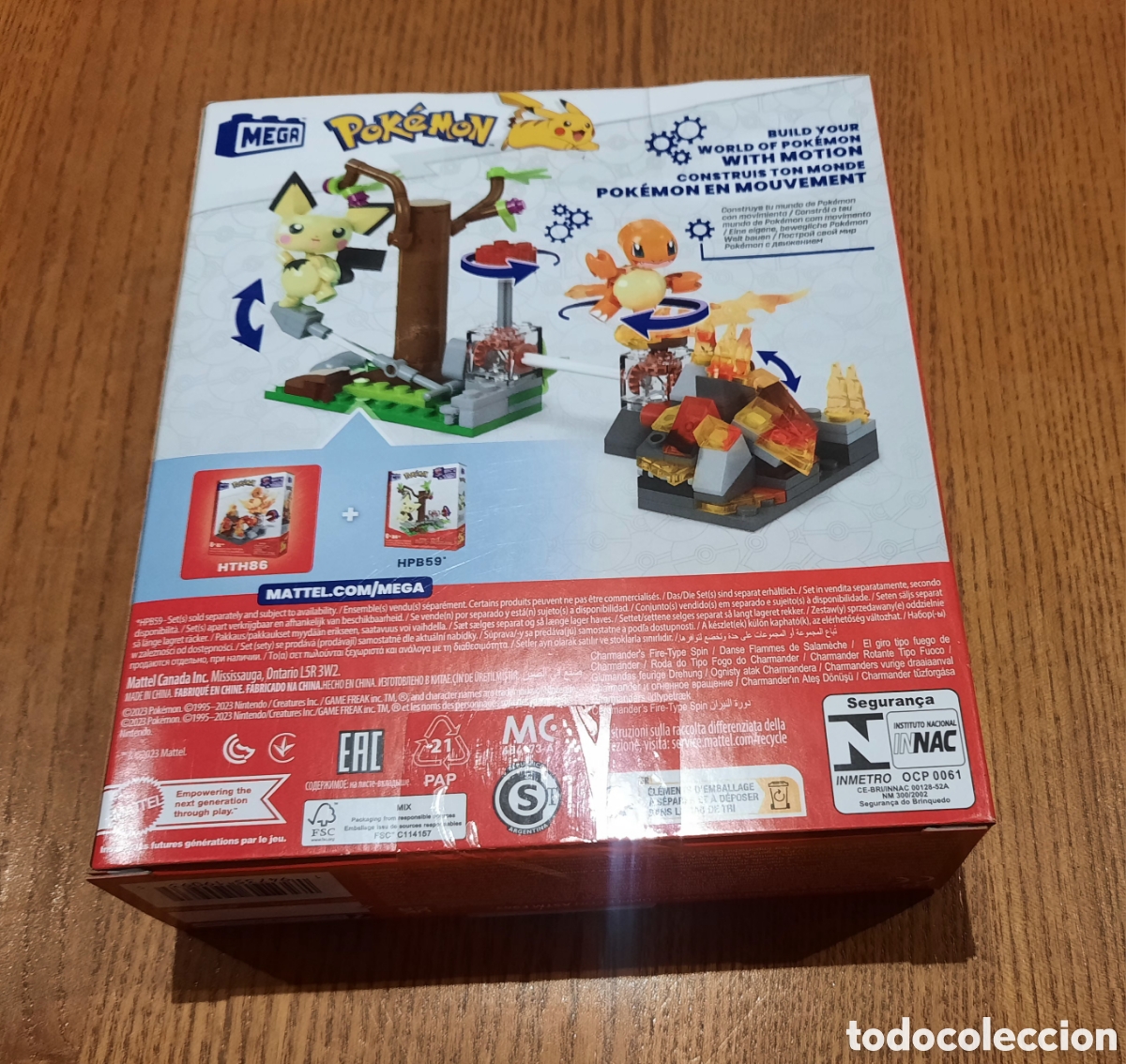 Juegos construcci&oacute;n - LEGO: Set de Construcci&oacute;n Pok&eacute;mon Mega Charmander - Foto 2