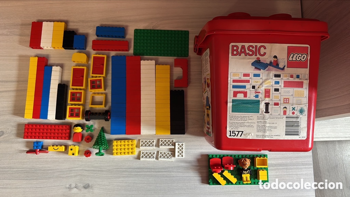 Juegos construcci&oacute;n - LEGO: LEGO Basic 1577 (1988) + Fabuland Extras
