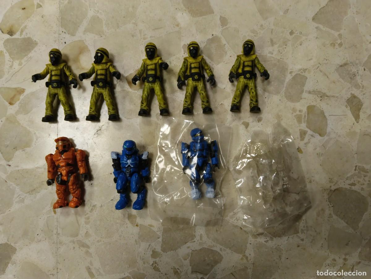 Jeux construction - LEGO: MEGA BLOKS / MEGABLOKS - FIGURA / MU&Ntilde;ECO - SOLDADOS UNSC HALO - ARTICULADO
