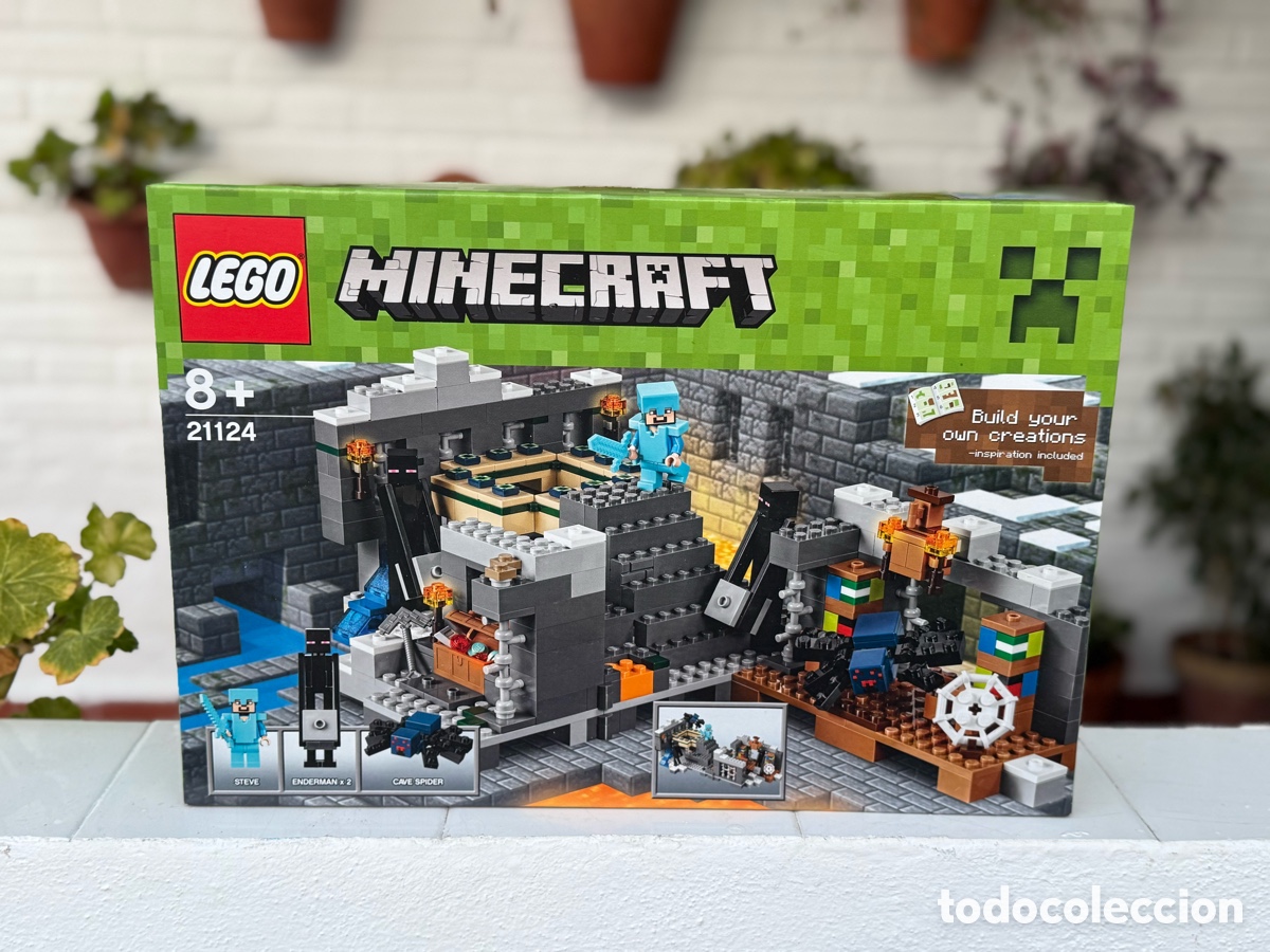 Jogos constru&ccedil;&atilde;o - LEGO: LEGO Minecraft 21124 The End Portal Precintado