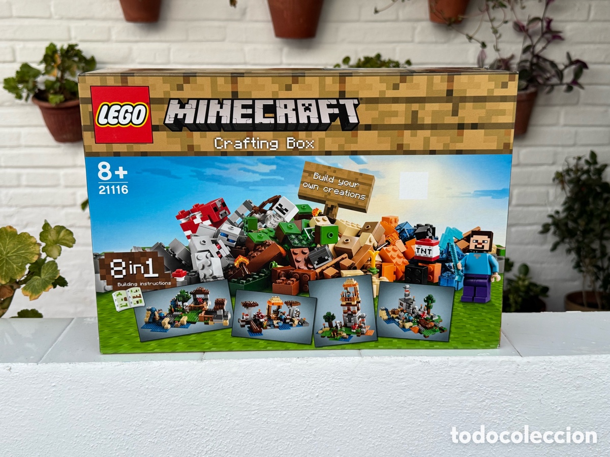 Juegos construcci&oacute;n - LEGO: LEGO Minecraft 21116 Crafting Box Precintado