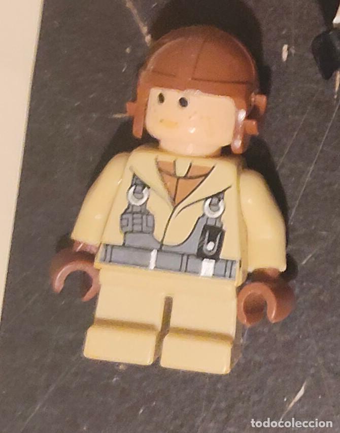 Spielzeug zum Bauen - LEGO: LEGO Star Wars Naboo Fighter Pilot - LEGO German Soldado con Marr&oacute;n Aviador Sombrero Minifigura