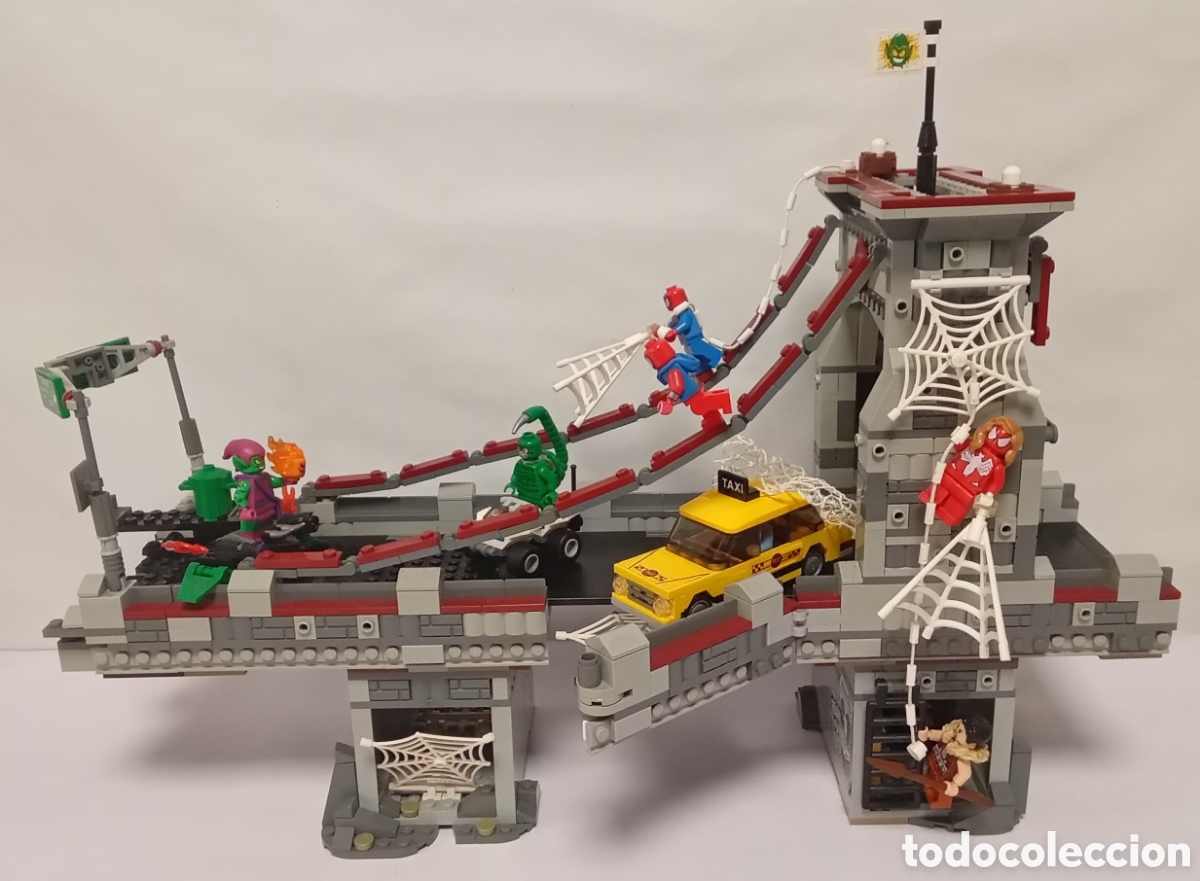 Juegos construcci&oacute;n - LEGO: Spiderman Web Warriors Ultimate Bridge BattleLego referencia 76057
