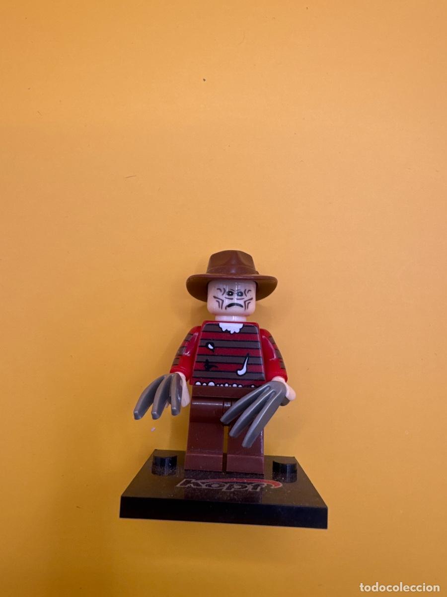 Juegos construcci&oacute;n - LEGO: Fant&aacute;stica minifigura de Freddy Krueger, uno de los personajes m&aacute;s ic&oacute;nicos de la historia del cine