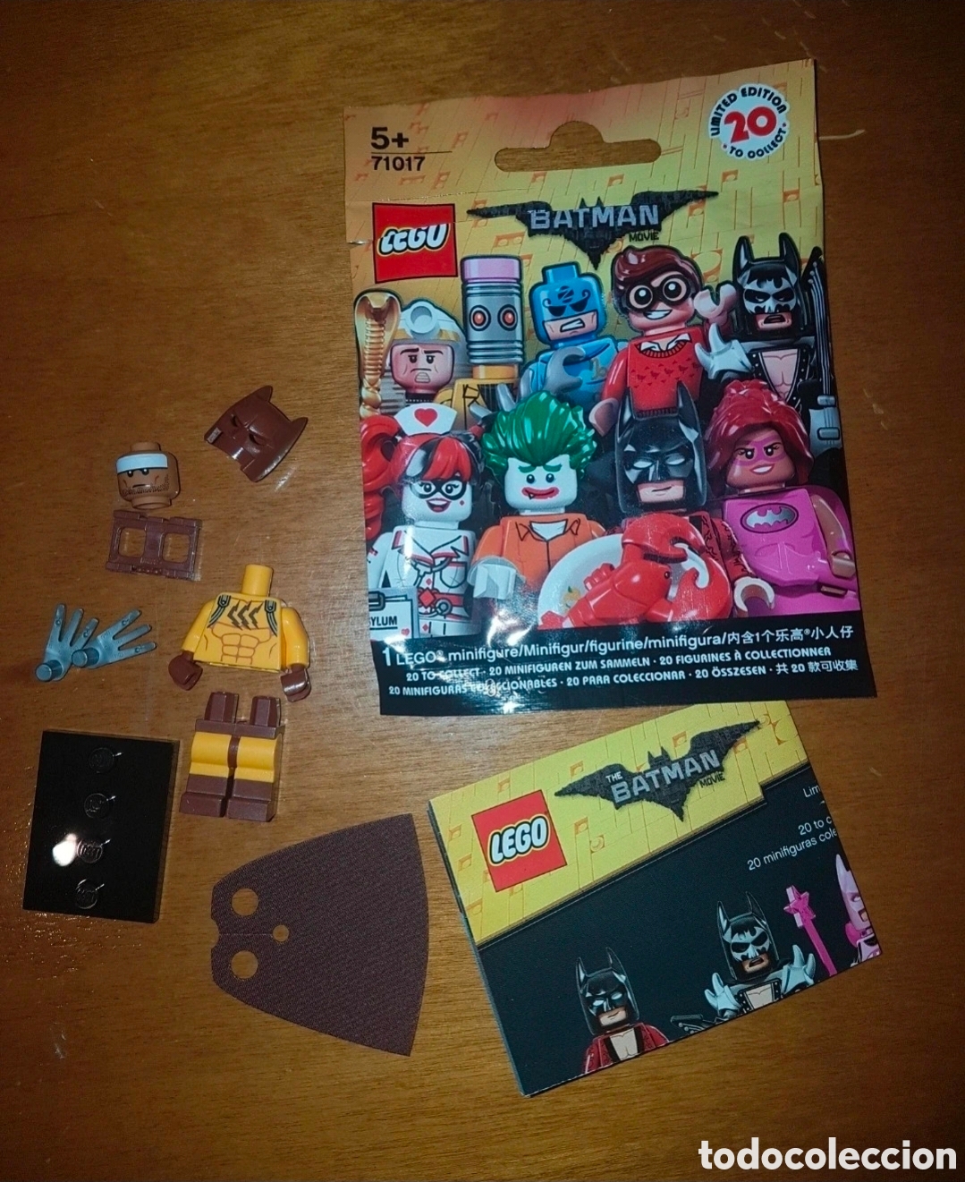 Juegos construcci&oacute;n - LEGO: Minifigura lego Batman la pel&iacute;cula Catman nuevo, sobre abierto para ver que est&aacute; completo